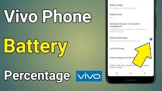 Battery Percentage Setting Vivo | Mobile Battery Percentage Setting vivo 1814 बैटरी परसेंटेज सेटिंग