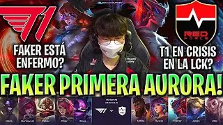 FAKER JUEGA SU PRIMERA AURORA CON T1 EN LA LCK! - T1 vs NS Resumen Completo LCK Summer 2024