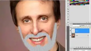 Crear Barba y Bigote Photoshop by yanko0