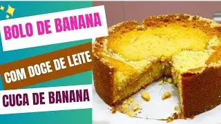 BOLO DE BANANA | DOCE DE LEITE | SAMIRA NUNES