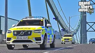 Trojan Squad Take on Armed Thugs in GTA! | GTA 5 UK Police LSPDFR Mod