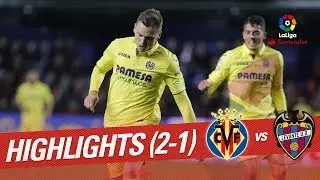 Resumen de Villarreal CF vs Levante UD (2-1)