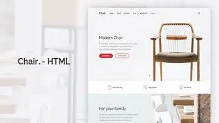 Chair - HTML E-Commerce Website Template | Themeforest Website Templates and Themes