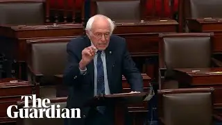 Bernie Sanders denounces war criminal Benjamin Netanyahus US Congress address