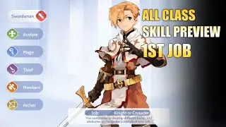 Ragnarok Origin [Global] Gameplay - All class Skill preview