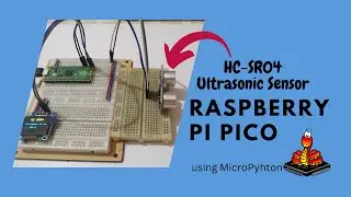 How to interface HC-SR04 Ultrasonic sensor using Raspberry Pi Pico