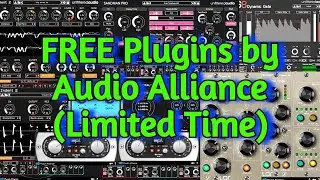 100% FREE VST Plugins by Plugin Alliance (Limited Time) For Guitar FX, Mixing & Mastering