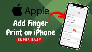 How to add Finger Print on iPhone