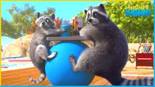 Raccoons, Chaos and Silly Shenanigans | Mighty Mike | 45' Compilation | Cartoon for Kids