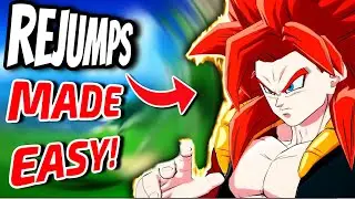 SSJ4 GOGETA REJUMP MADE EASY!! (DBFZ) SSJ4 Gogeta Combo Guide