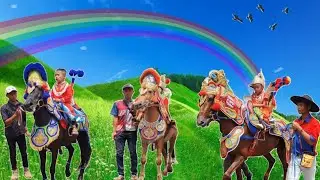 Kuda- Naik Kuda Renggong Terbaru - Arak arakan Kuda - Pferd Tanzendes - Lagu Naik Delman