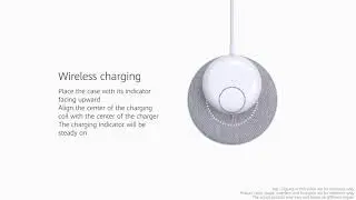 How to wireless charging freebuds 4