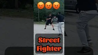 Street Fighter. Self defence on the street. 