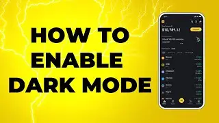 How To Switch Dark Mode On Binance - Enable Dark Mode On Binance