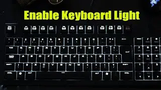 How To Turn On Keyboard Backlight On Dell | Enable Keyboard Light