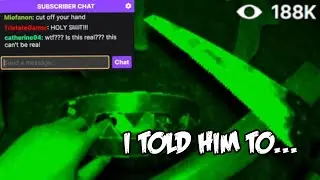 This Streamer CUT OFF HIS HAND to Escape a Trap! (FeedVid Live)