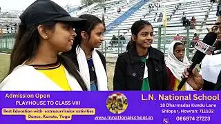 Exclusive talks with Parents and students  in Annual sports meet at Salain Manna Stadium Howrah