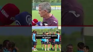 🗨️ Şenol Güneş: "Şu anda oynanan oyun hiç kimseyi memnun etmiyor." #trabzonspor #htspor