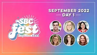 SBC Fest 2022! The Ultimate Papercrafting Event! - Day 1 | This event was prerecorded