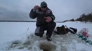 Зимняя рыбалка 2021-2022 на ПИРОГОВСКОМ ВОДОХРАНИЛИЩЕ  на мормышку.