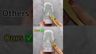 Real Vs Fake Frozen Moments Jordan 4 