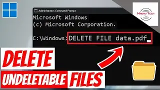 Cannot Delete Files in Windows 11 | How to Delete Undeletable Files in Windows 11