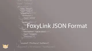 Вывод СКД в формат JSON (FoxyLink JSON Format)