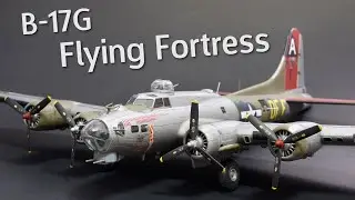 Building the Revell B-17G Flying Fortress in 1/72 Scale - Plastic Model Kit Build & Review