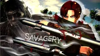 Attack on Titan 2 Final Battle Levi's Savagery Ultimate Perfected Gear 99+* Nightmare Mode 1080p