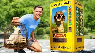 I Found a LIVE Animal Vending Machine… Part 2