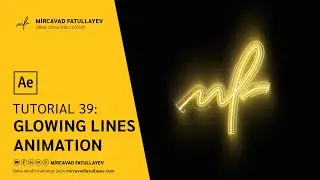 Glowing Lines Animation - After Effects Tutorial