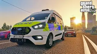 Met Police Simulator: Police Van Patrol! | GTA 5 UK Police LSPDFR Mod