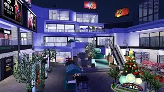 Street Mall | Stop Motion Build | THE SIMS 4