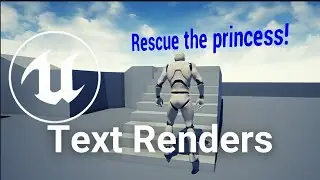 Text Renders - Unreal Engine 5 Tutorial