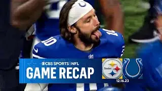 Colts Take WILD CARD SPOT With Big Win Over Steelers I Game Recap I CBS Sports