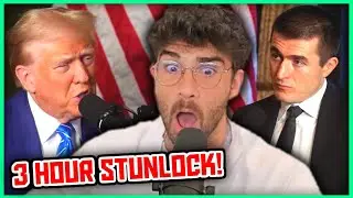 Donald Trump's Interview is UNHINGED | Hasanabi Reacts to Lex Fridman