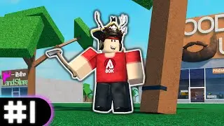 Getting Started! - Lumber Tycoon 2 Cyber Series #1