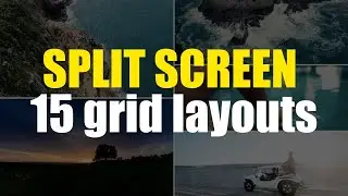 Grid Layouts - Split Screen Final Cut Pro Templates