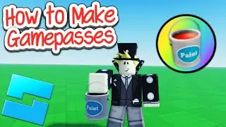 How to Make Gamepass on Roblox Studio! (2024)