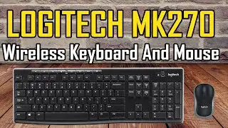 Logitech MK270 Wireless Keyboard And Mouse Combo For Windows