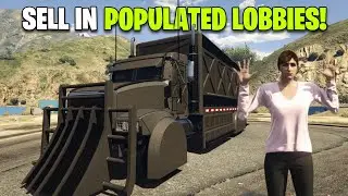 How to Sell Business In Populated Lobbies | GTA Online
