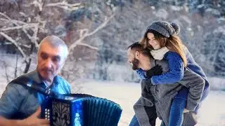 Белым снегом ❤️ Любимая застольная песня под гармонь! Играй гармонь народная!