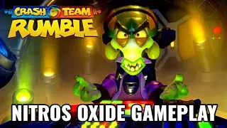 Crash Team Rumble - New Nitros Oxide Gameplay [4k HDR]