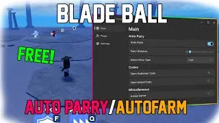 ROBLOX BLADE BALL NEW FREE SCRIPT/HACK [ AUTO PARRY , AUTOFARM , SPEEDHACK , AUTOFARM GOLD!!! ]