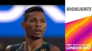 WCH London 2017 Highlights - 400m - Men - Final - Van Niekerk wins