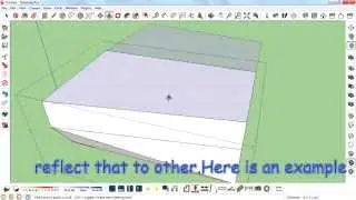 Symmetry modeling in sketchup |Sketchup trick|