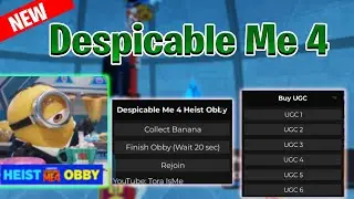 *NEW* Despicable Me 4 Heist Obby Script Autofarm Bananas AutoObby