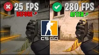 ✔CSGO INSANE FPS Boost - Guaranteed FPS Increase!