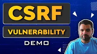 Cross Site Request Forgery | Vulnerability Demo | CyberSecurityTV