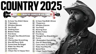Country Songs 2025 - Chris Stapleton, Morgan Wallen, Luke Combs, Jason Aldean, Lee Brice, Luke Bryan